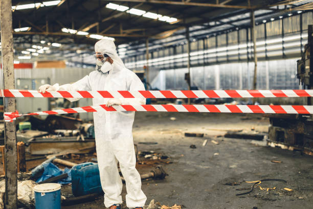 Professional Hoarding Cleanup technician working in Hadlyme, CT